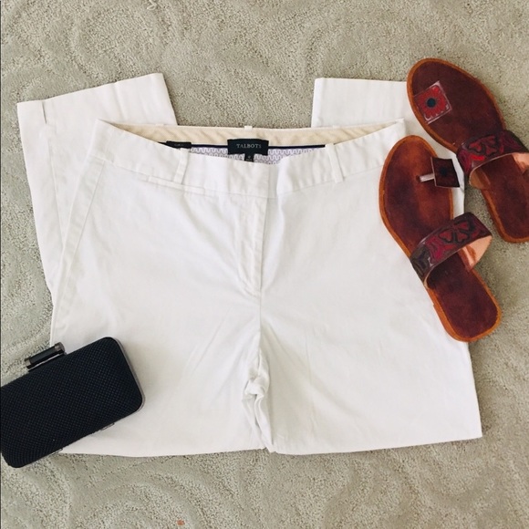 Talbots Pants - Talbots curvy stretch capris